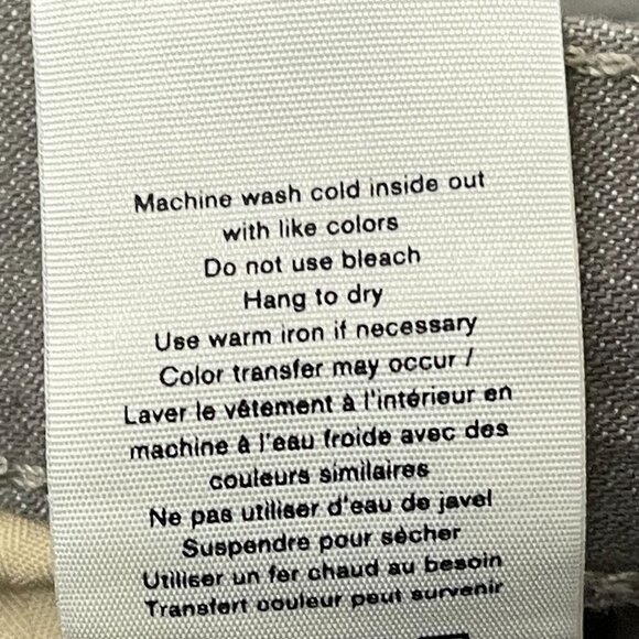 Rag & Bone Denim Jeans Women 31 Gray Slim Fit Casual Stretch Outdoorsy Preppy - Picture 10 of 15